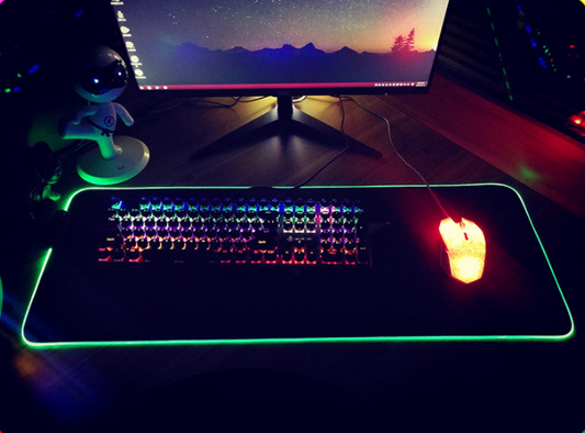 RGB Mouse Pad Luminous Mouse Pad Led Mouse Pad